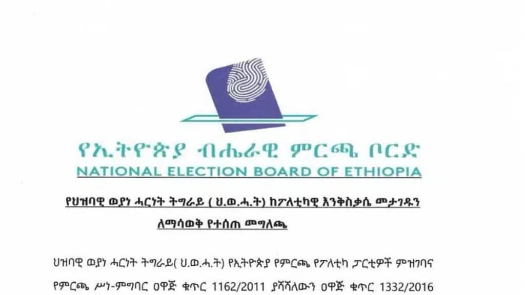 TPLF Banned