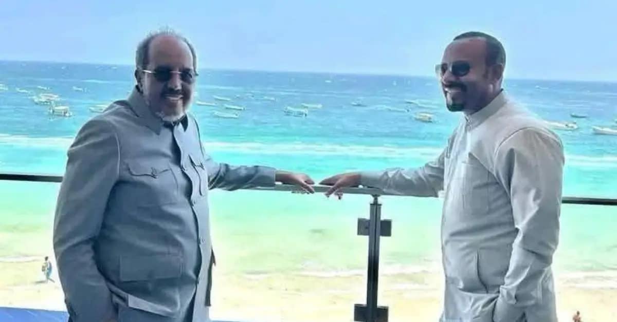Ethiopian Prime Minister in Somalia