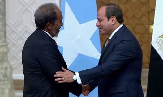 President of Somalia Egypt visit