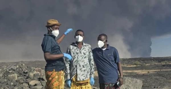 Ale Bagu Volcanic Eruption