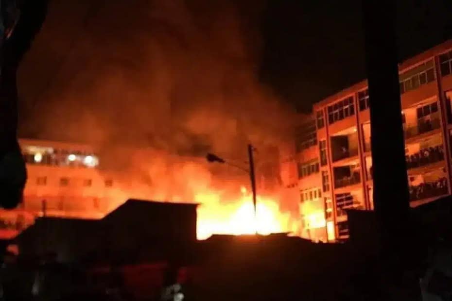 Addis Ababa Ethiopia fire