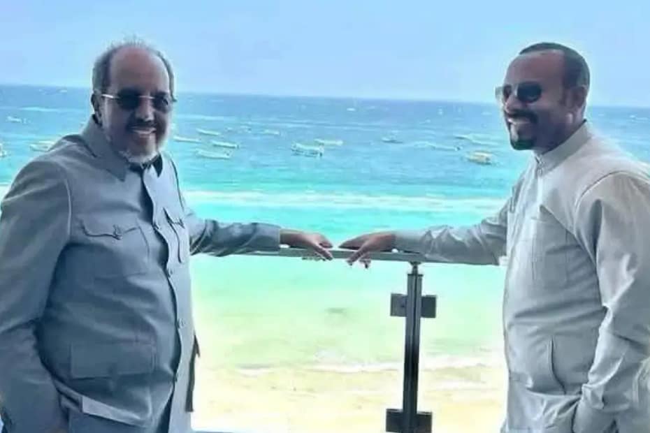 Ethiopian Prime Minister in Somalia